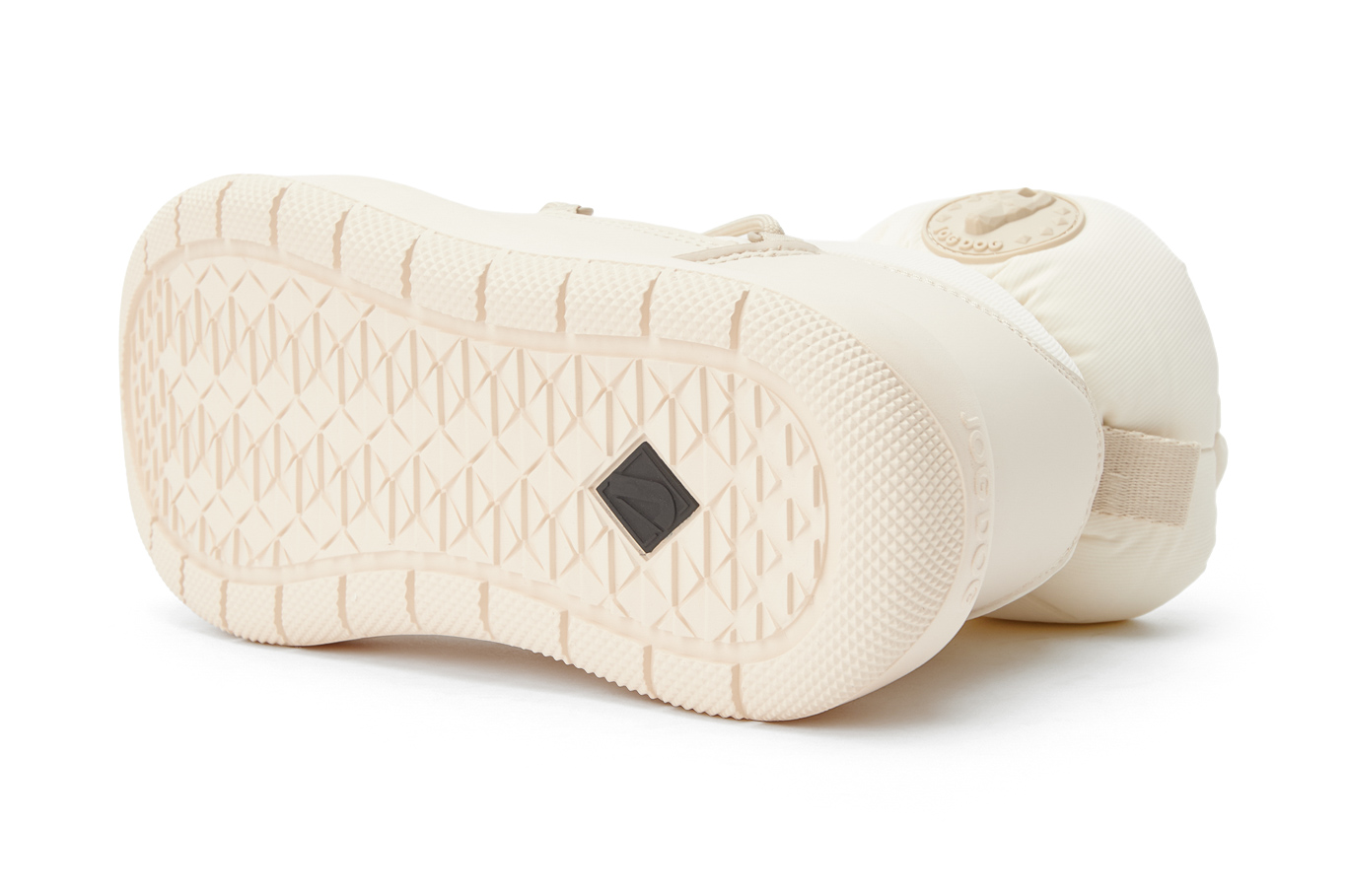 сапоги 36278AW-0903 бежевый текстиль, фото 6